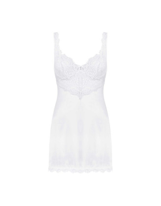 Amor Blanco Nuisette et string - Blanc