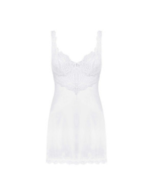 Amor Blanco Nuisette et string - Blanc