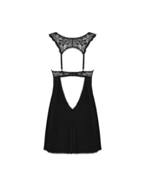 Donna Dream babydoll et String - Noire