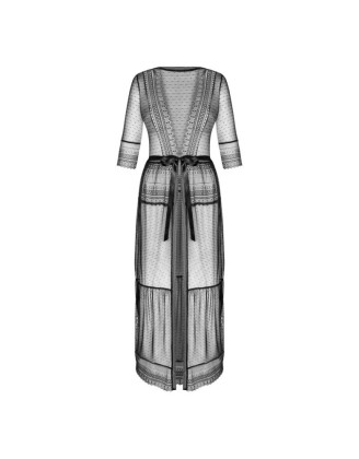 Estiqua peignoir noir
