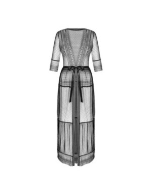 Estiqua peignoir noir