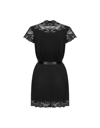 810-PEI-1 Peignoir - Noir