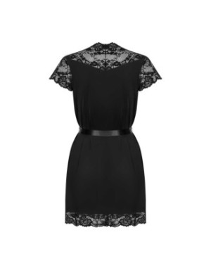 810-PEI-1 Peignoir - Noir