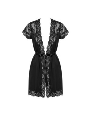 810-PEI-1 Peignoir - Noir