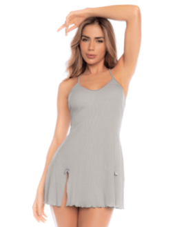 Nuisette gris côtelé confort intemporel– Mapalé
