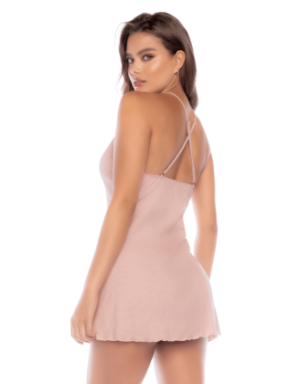 Nuisette rose côtelé confort intemporel– Mapalé