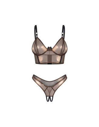 Soranna top et string ouvert
