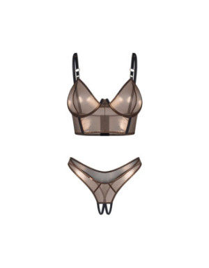 Soranna top et string ouvert