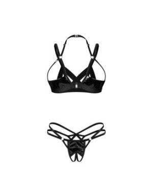 Keira Lise ensemble lingerie ouvert noir