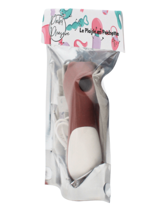 Stimulateur de clitoris Teddy Bear Pocket Pleasure + 1 dosette de lubrifiant 