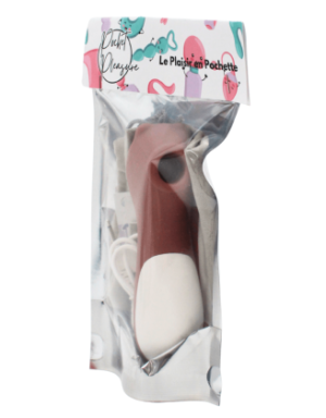 Stimulateur de clitoris Teddy Bear Pocket Pleasure + 1 dosette de lubrifiant 