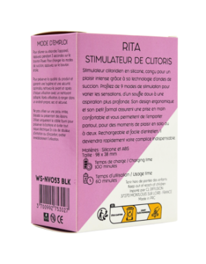 RITA – Stimulateur Clitoridien à Ondes de Succion