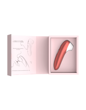 Stimulateur clitoridien sans contact  Pro rouge 11 intensités – Womanizer