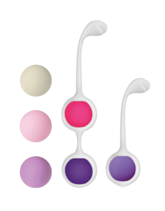 Set de 6 boules de Geisha progressives en silicone