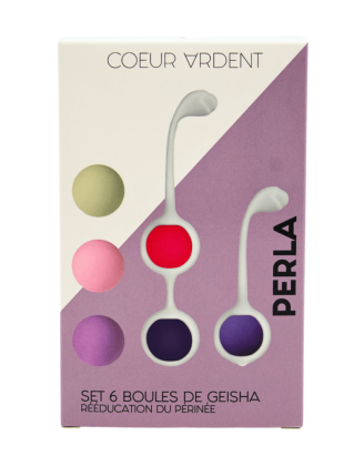 PERLA – Set de 6 Boules de Geisha Progressives
