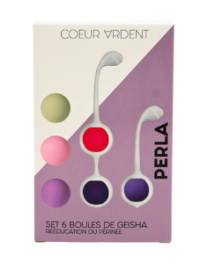PERLA – Set de 6 Boules de Geisha Progressives