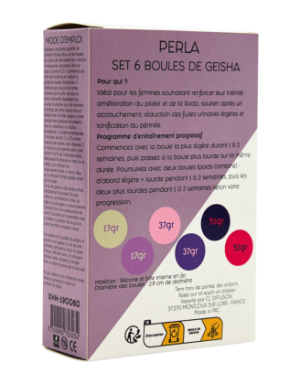 PERLA – Set de 6 Boules de Geisha Progressives