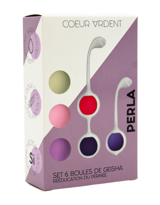 PERLA – Set de 6 Boules de Geisha Progressives