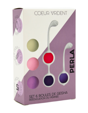 PERLA – Set de 6 Boules de Geisha Progressives