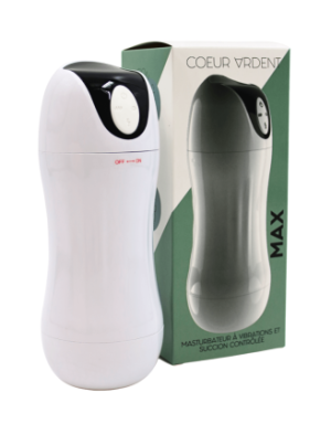 MAX – Masturbateur à Vibrations & Succion Contrôlée USB