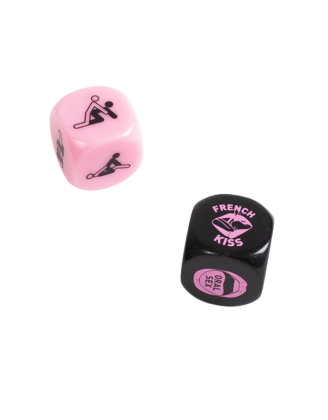 Jeu de dés érotiques pour couples : positions et caresses