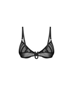 Aurorium demi-soutien-gorge noir
