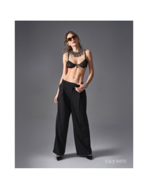 Aurorium demi-soutien-gorge noir