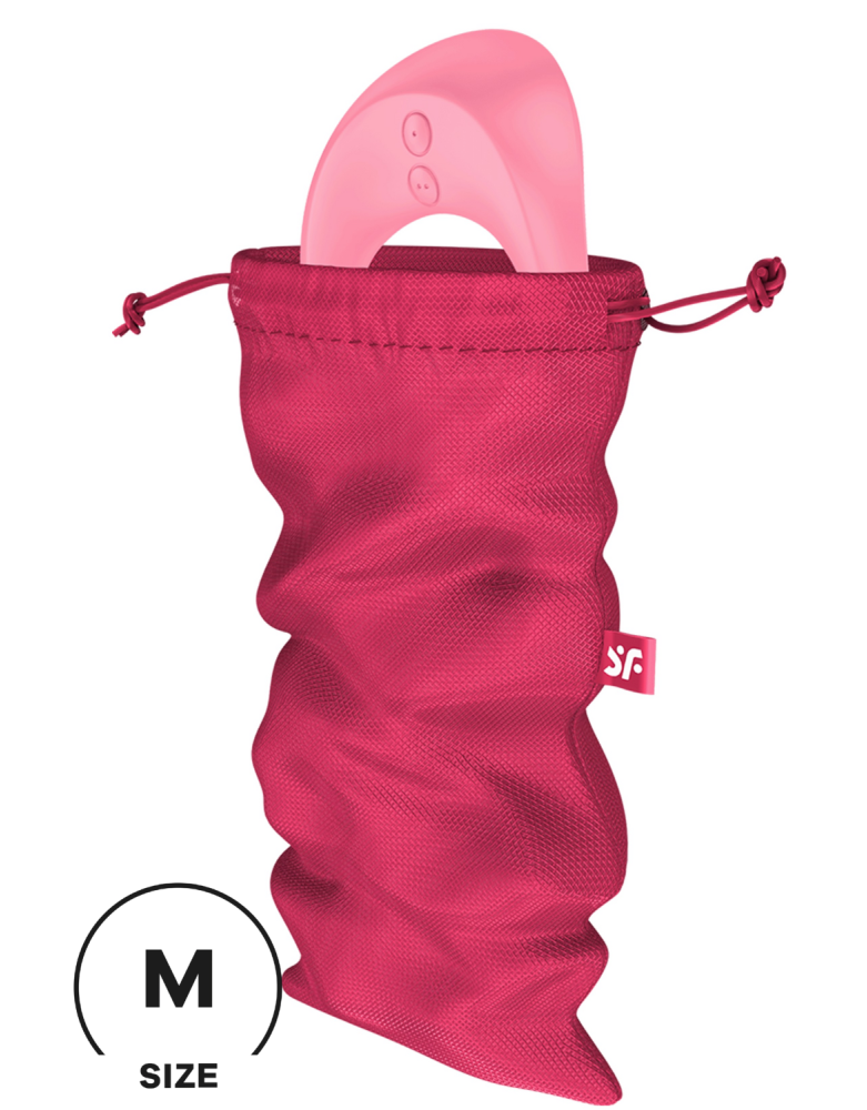Sac de rangement sextoys rose taille M Treasure Bag Satisfyer 