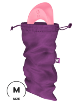Sac de rangement sextoys violet taille M Treasure Bag Satisfyer 