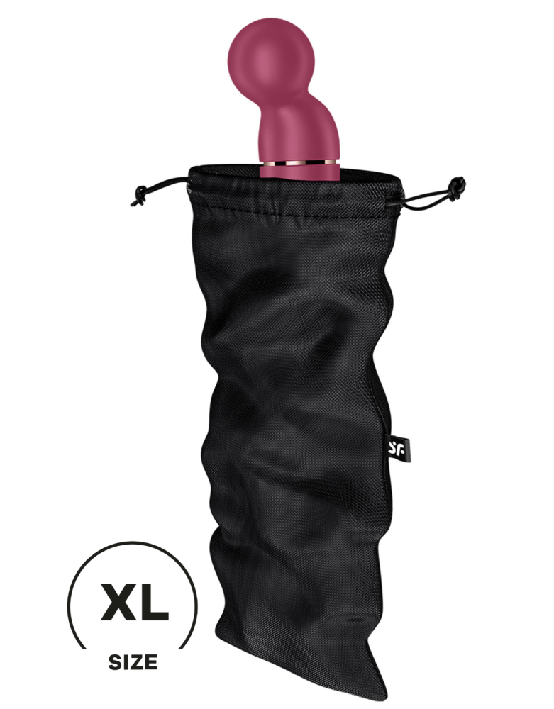 Sac de rangement sextoys noir taille XL Treasure Bag Satisfyer 