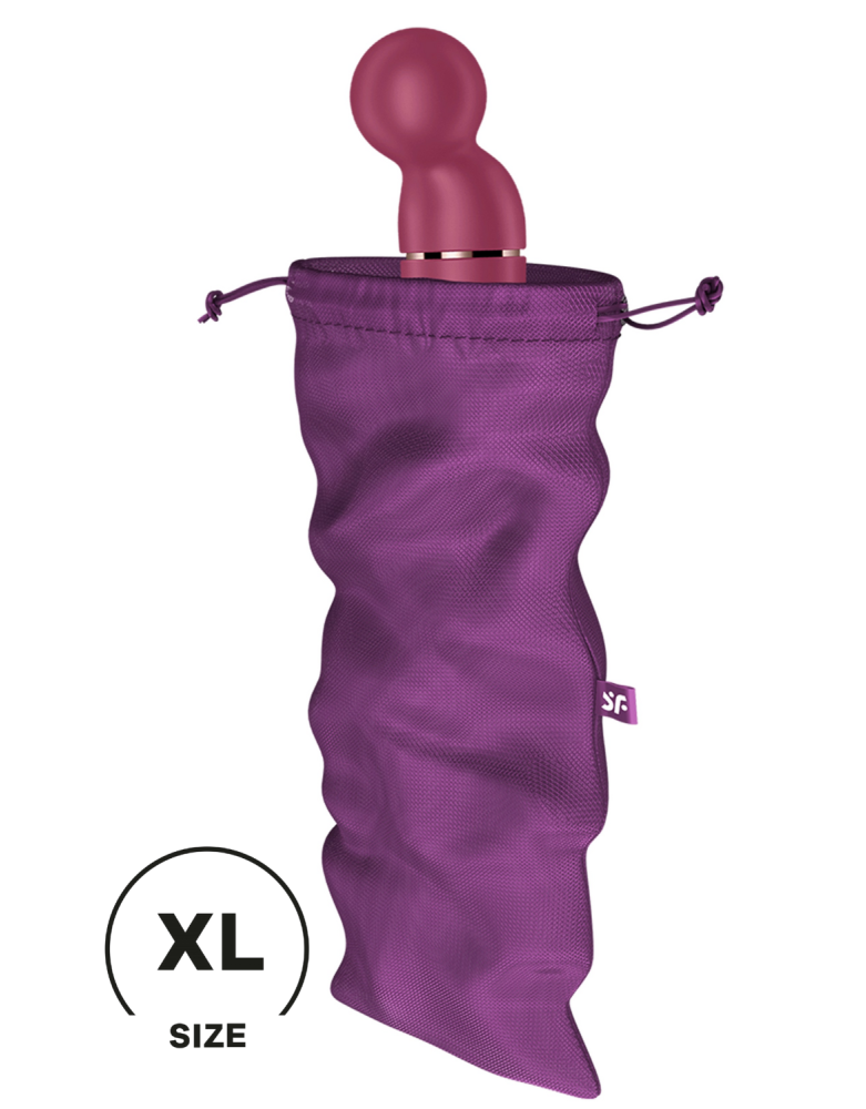 Sac de rangement sextoys violet taille XL Treasure Bag Satisfyer 