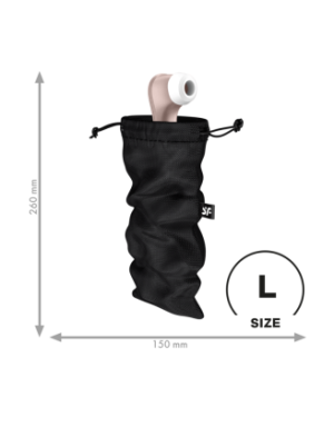 Sac de rangement sextoys noir taille L Treasure Bag Satisfyer 