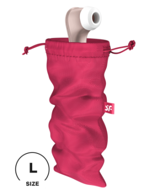 Sac de rangement sextoys rose taille L Treasure Bag Satisfyer 