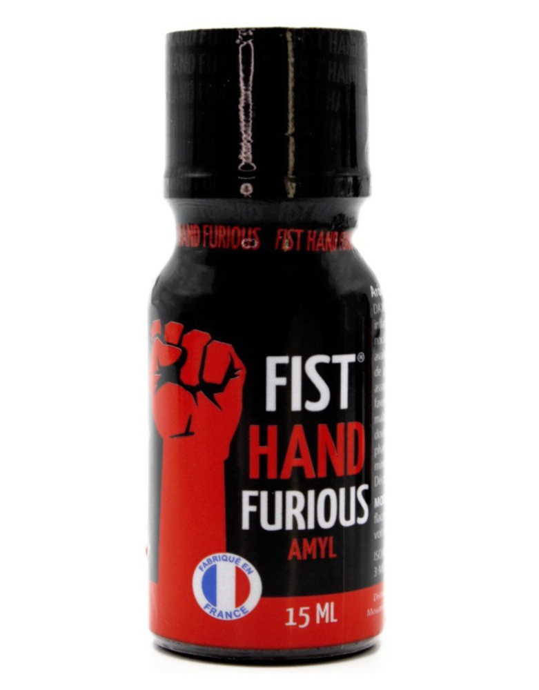 Stimulant euphorisant arôme Amyl Fist Hand Furious 15 ml