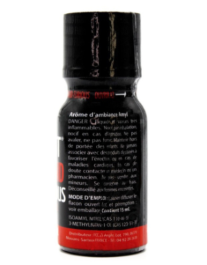 Stimulant euphorisant arôme Amyl Fist Hand Furious 15 ml