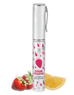 Spray Sexe Oral Fraise Acidulée Bouche Humide 11gr Secret Play