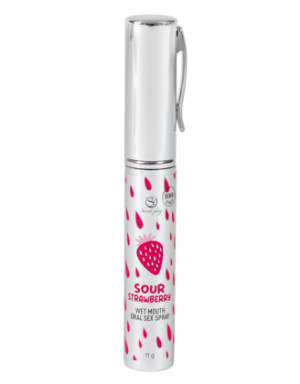 Spray Sexe Oral Fraise Acidulée Bouche Humide 11gr Secret Play