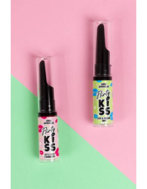 Gels pour Sexe Oral Fraise & Menthe  Flirty Kiss 2×8 gr Secret Play
