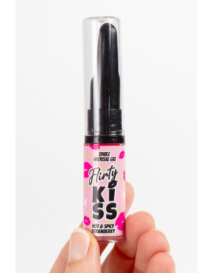 Gels pour Sexe Oral Fraise & Menthe  Flirty Kiss 2×8 gr Secret Play