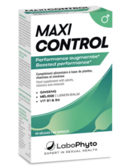 Endurance & équilibre sexuel masculin Maxicontrol 60 gélules