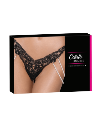 String dentelle & perles amovibles - Cottelli