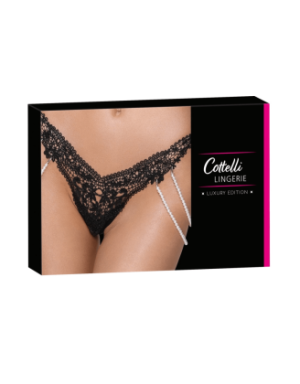 String dentelle & perles amovibles - Cottelli