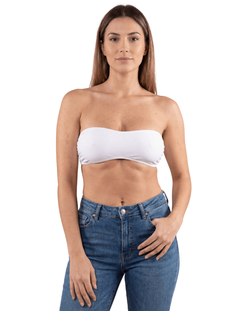 Bandeau de poitrine blanc