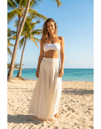 Bandeau de poitrine blanc