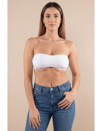 Bandeau de poitrine blanc