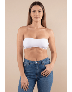 Bandeau de poitrine blanc