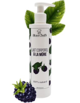 Lait corps hydratant à la mûre - 250ml 100% naturel