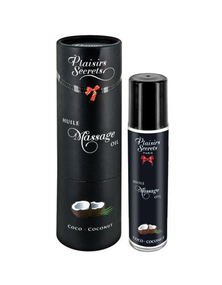 Huile de massage comestible coco 59ml 