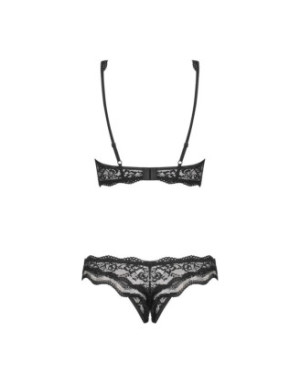 Luvae Ensemble ouvert 2 pcs  - Noir