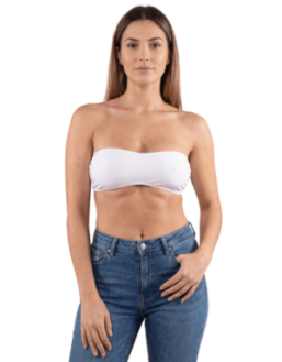 Bandeau de poitrine blanc